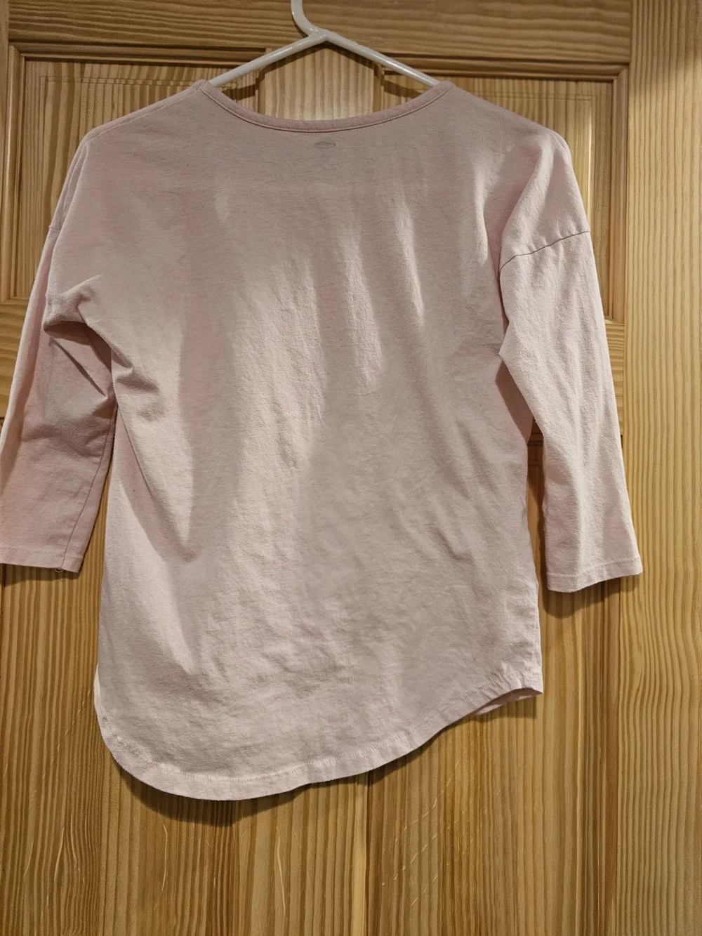 4/$10 Girls 14 Graphic Long Sleeve Tee Bunny XL Pink